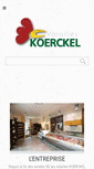 Mobile Screenshot of koerckel.fr
